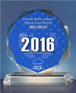 Detroit Metro Airport Taxi & Limousine Service - Best Romulus Award 2011